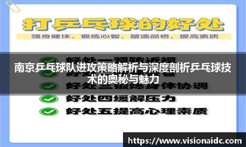 南京乒乓球队进攻策略解析与深度剖析乒乓球技术的奥秘与魅力